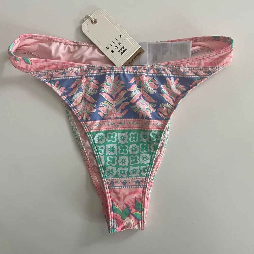 🌊 Billabong Havana Fit Skimpy Bikini Bottom NWT | Women’s Large 12 Beach Swim - Picture 3 of 5